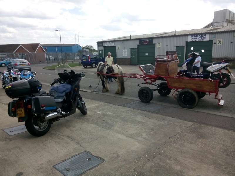 Select this image to see a larger version. 20150808 - Unusual 1HP motorcycle transport